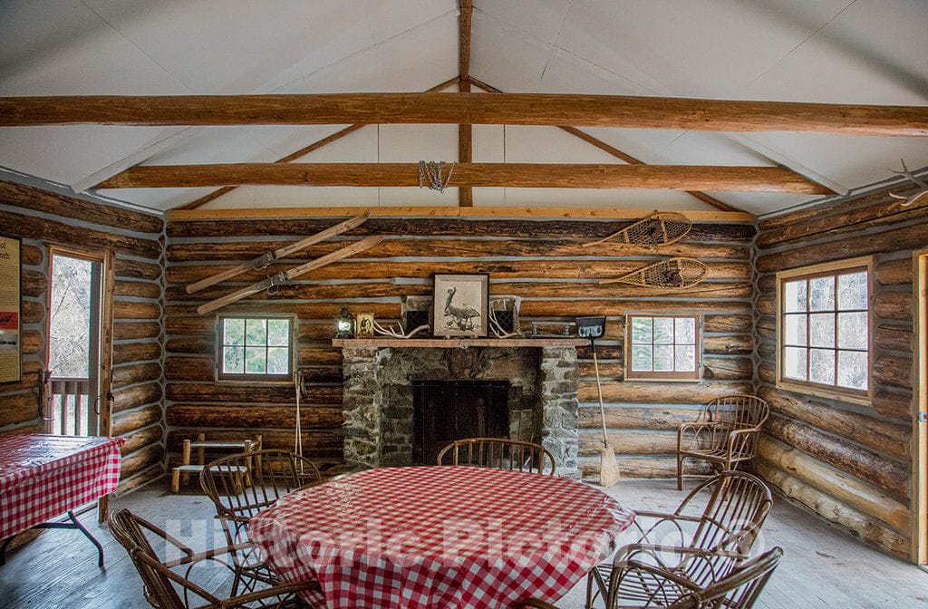 Photo- Inside The Pelican Club Cabin at Big Creek Cattle Ranch on The Colorado Border, Near The Towns of Riverside and Encampment in Carbon County, Wyoming 2 Fine Art Photo