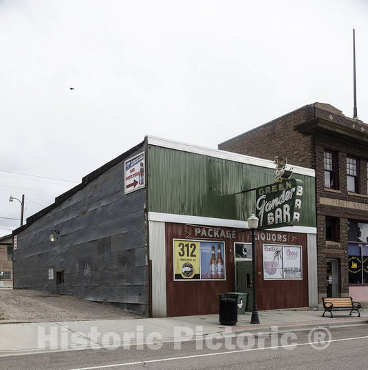 Photo - The Green Gander Bar in Green River, Wyoming- Fine Art Photo Reporduction