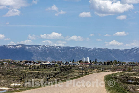 Photo - Approaching Walden, Colorado, via a Jackson County, Colorado, Dirt Road- Fine Art Photo Reporduction