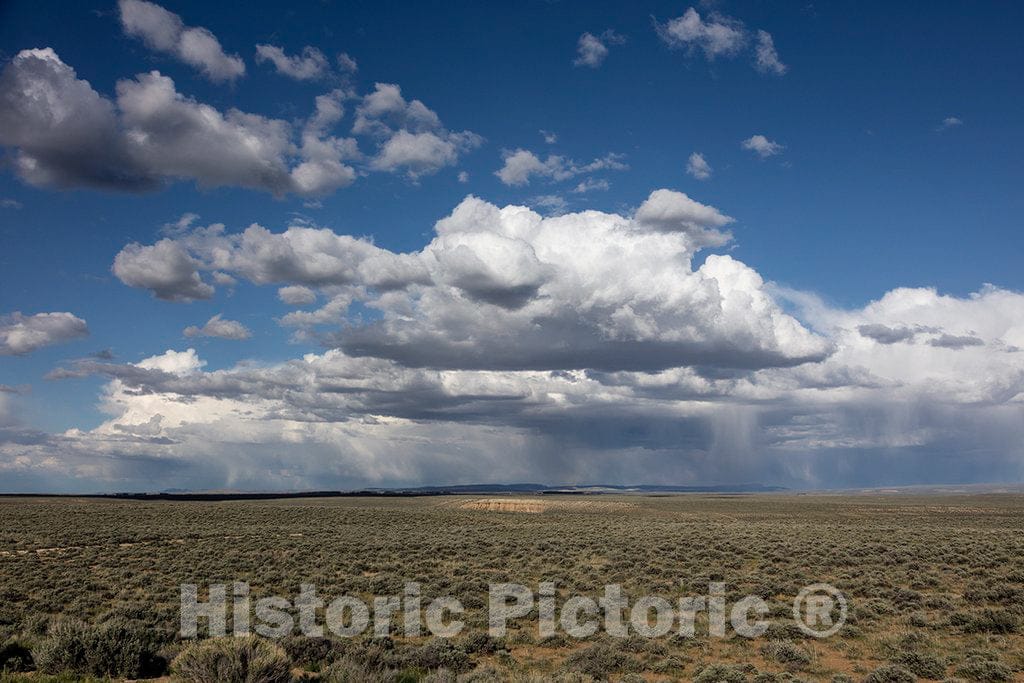Photo- at First Glance, This is a View of a Fairly Nondescript Prairie in Remote Fremont County, Wyoming. But It's Quite a Significant and Historic Place 2 Fine Art Photo