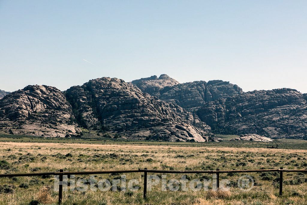Photo- in The Distance, to The Right, in The Mountains of Fremont County, Wyoming 2 Fine Art Photo Reproduction