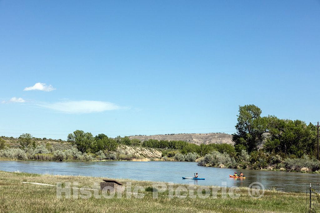 Photograph - Bessemer Bend, a Most Significant Turn of The North Platte River in Natrona County, Wyomingl This was The Point of The Last Crossing by Oregon, Mormon, and California Trail 2