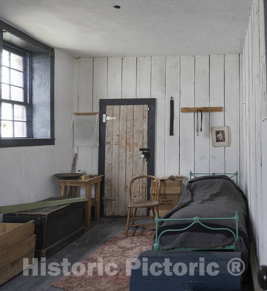 Photo- Cabin Interior at Fort Bridger, a Wyoming State Historical site in The Tiny Uinta County Town of The Same Name in The Southwestern Corner of That State 5 Fine Art Photo