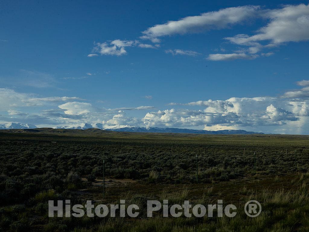 Photo- A portion of South Pass (two nearby passes, really) that formed the most-traveled and most-trusted low valley through the fearsome Rocky Mountains 7 Fine Art Photo