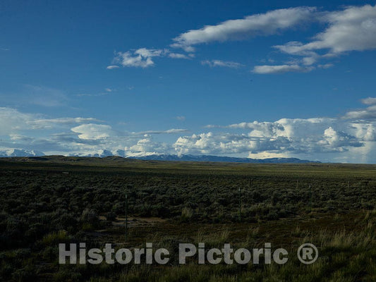 Photo- A portion of South Pass (two nearby passes, really) that formed the most-traveled and most-trusted low valley through the fearsome Rocky Mountains 7 Fine Art Photo