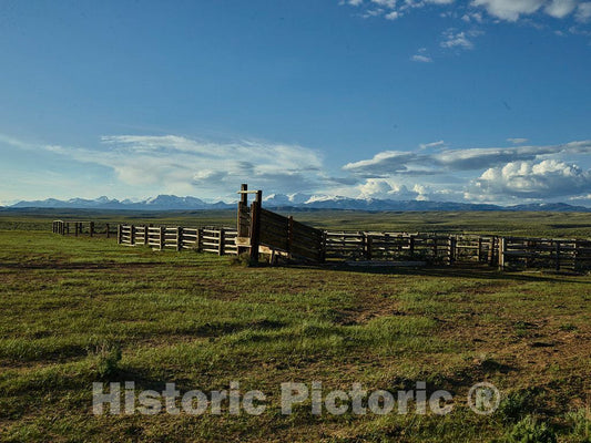 Photo- A Small, Remote Corral in South Pass (Two Nearby Passes, Really) That Formed The Most-Traveled and Most-Trusted Low Valley Through The Fearsome Rocky Mountains 1