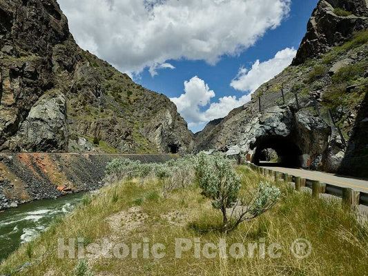 Photo- The Wind River Courses Through The Canyon That Carries its Name and Runs roughly from Shoshoni up to Thermopolis in North-Central Wyoming 5 Fine Art Photo Reproduction