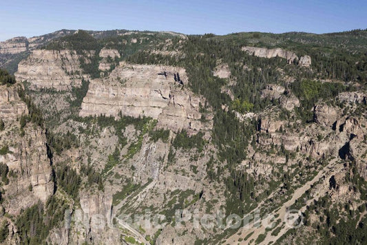 Photo- Aerial View of The Flat Tops Wilderness Area in The Routt and White River National Forests of Colorado 20 Fine Art Photo Reproduction