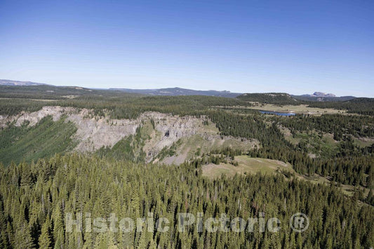 Photo- Aerial View of The Flat Tops Wilderness Area in The Routt and White River National Forests of Colorado 22 Fine Art Photo Reproduction