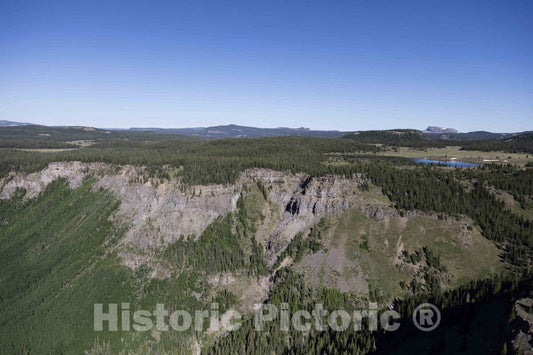 Photo- Aerial View of The Flat Tops Wilderness Area in The Routt and White River National Forests of Colorado 23 Fine Art Photo Reproduction