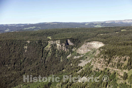 Photo- Aerial View of The Flat Tops Wilderness Area in The Routt and White River National Forests of Colorado 26 Fine Art Photo Reproduction