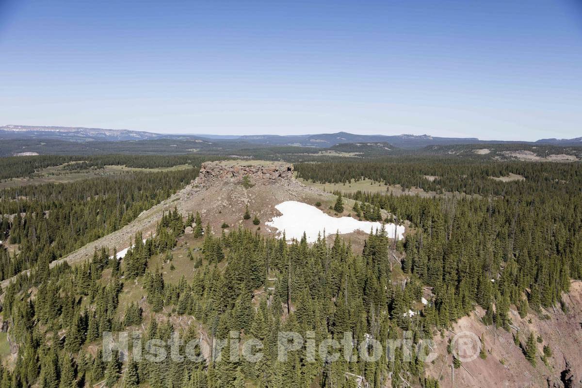 Photo- Aerial View of The Flat Tops Wilderness Area in The Routt and White River National Forests of Colorado 1 Fine Art Photo Reproduction
