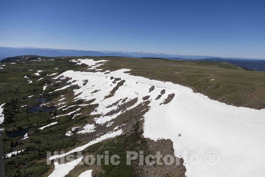 Photo- Aerial View of The Flat Tops Wilderness Area in The Routt and White River National Forests of Colorado 3 Fine Art Photo Reproduction