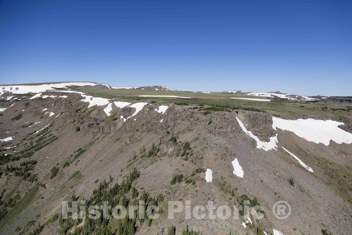 Photo- Aerial View of The Flat Tops Wilderness Area in The Routt and White River National Forests of Colorado 4 Fine Art Photo Reproduction