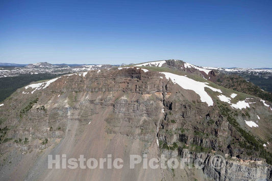 Photo- Aerial View of The Flat Tops Wilderness Area in The Routt and White River National Forests of Colorado 8 Fine Art Photo Reproduction