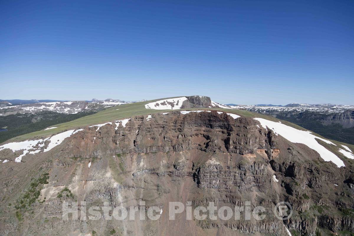 Photo- Aerial View of The Flat Tops Wilderness Area in The Routt and White River National Forests of Colorado 9 Fine Art Photo Reproduction