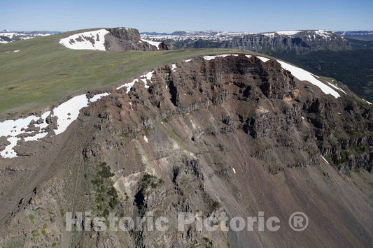 Photo- Aerial View of The Flat Tops Wilderness Area in The Routt and White River National Forests of Colorado 10 Fine Art Photo Reproduction