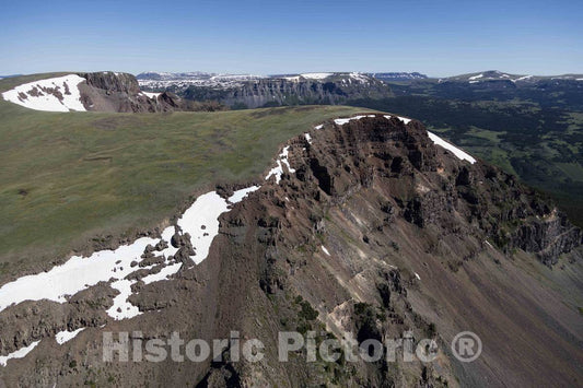 Photo- Aerial View of The Flat Tops Wilderness Area in The Routt and White River National Forests of Colorado 11 Fine Art Photo Reproduction
