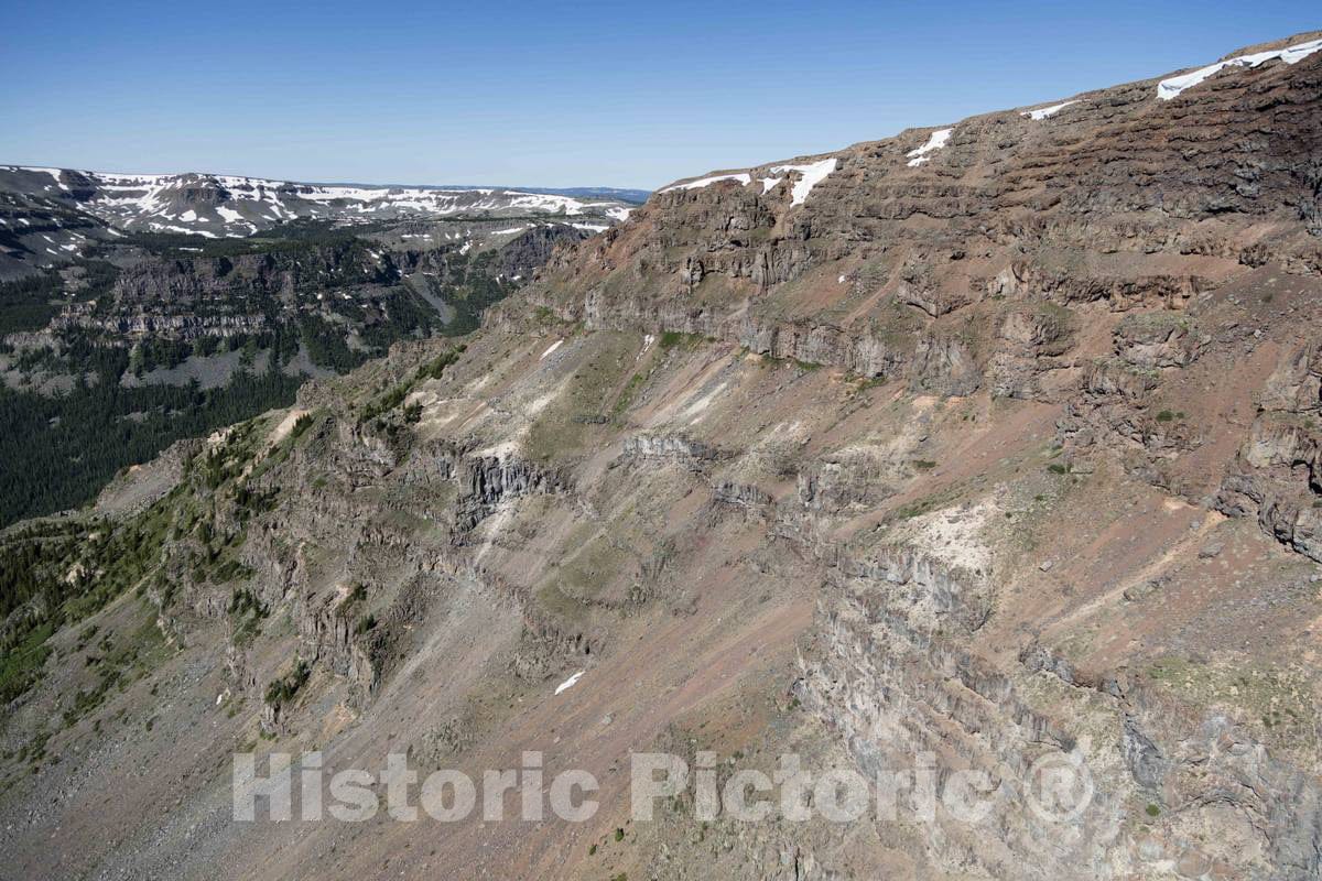 Photo- Aerial View of The Flat Tops Wilderness Area in The Routt and White River National Forests of Colorado 12 Fine Art Photo Reproduction