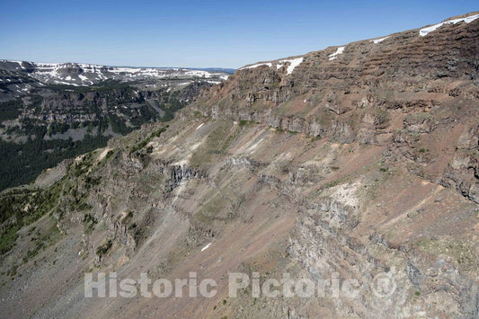 Photo- Aerial View of The Flat Tops Wilderness Area in The Routt and White River National Forests of Colorado 12 Fine Art Photo Reproduction
