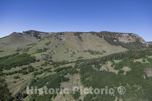 Photo- Aerial View of The Flat Tops Wilderness Area in The Routt and White River National Forests of Colorado 19 Fine Art Photo Reproduction