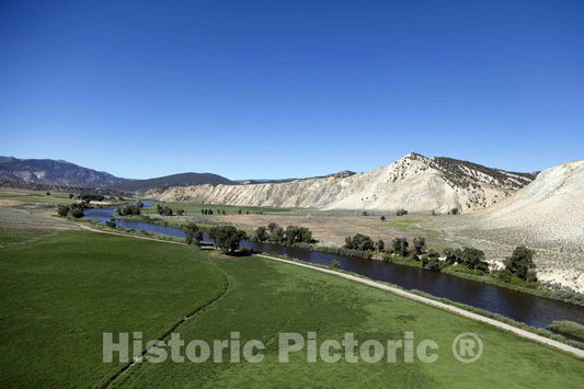 Photo- Aerial View of The Flat Tops Wilderness Area, and The Eagle River, in The Routt and White River National Forests of Colorado 5 Fine Art Photo Reproduction