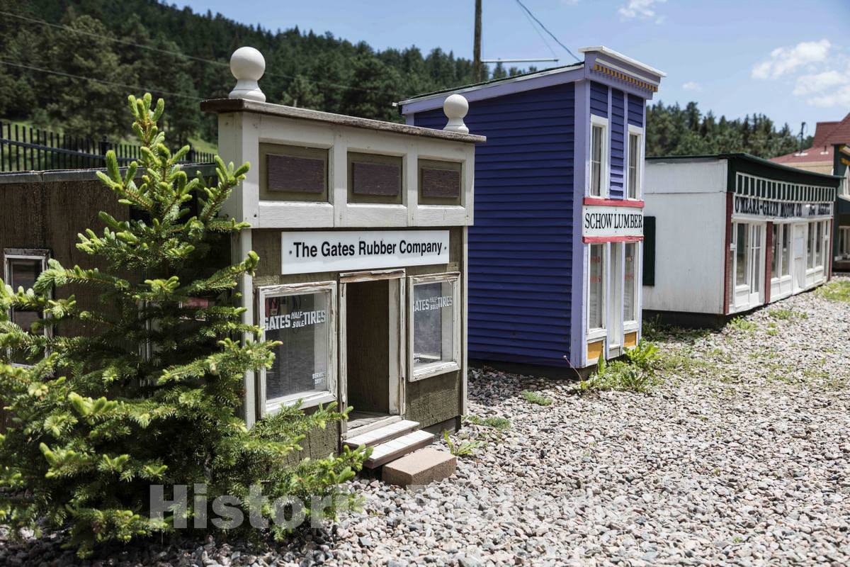 Photo - This is not a small-town street scene or an Old West outdoor museum- Fine Art Photo Reporduction
