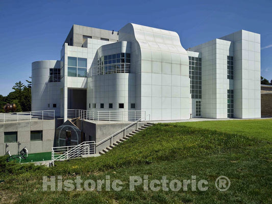 Photo- The Des Moines Art Center in the state of Iowa's capital city 1 Fine Art Photo Reproduction