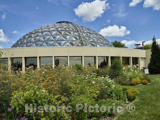 Photo- Conservatory of The Greater Des Moines Botanical Gardens in Des Moines, Iowa 1 Fine Art Photo Reproduction