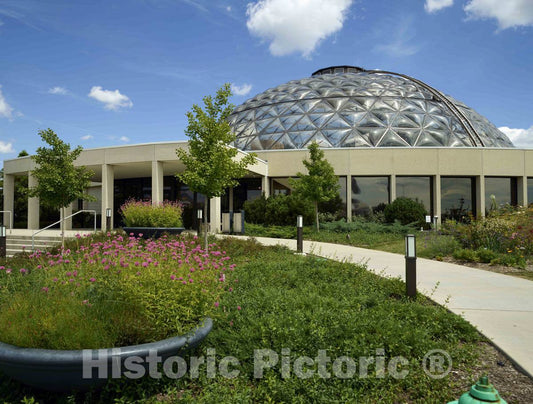 Photo- Conservatory of The Greater Des Moines Botanical Gardens in Des Moines, Iowa 2 Fine Art Photo Reproduction