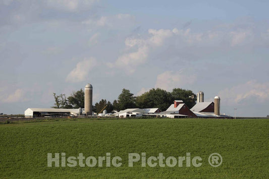 Photo- Prosperous Amish Farm (one can Tell it is Owned by one of America's Plain People, as They Call Themselves 1 Fine Art Photo Reproduction
