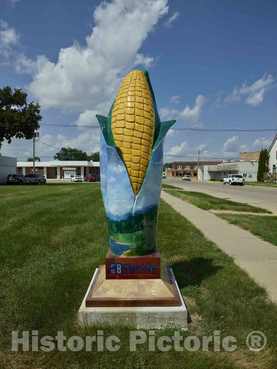 Photo- Many U.S. cities use eccentric themes, from cows to frogs to various depictions of musical instruments for their public art 2 Fine Art Photo Reproduction