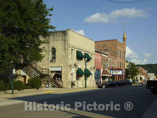 Photo - Downtown Elkader, Iowa- Fine Art Photo Reporduction