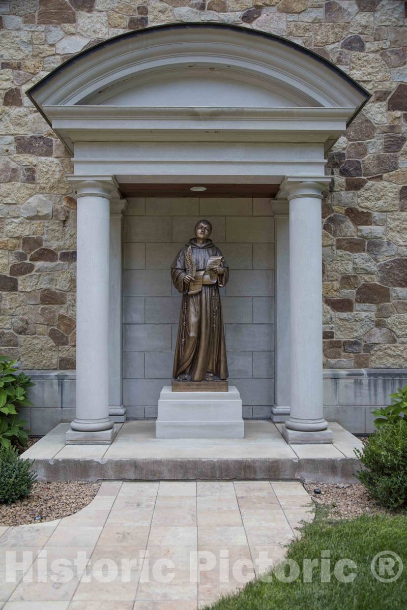 Photo - Statue at The Shrine of Our Lady of Guadalupe in La Crosse, Wisconsin- Fine Art Photo Reporduction