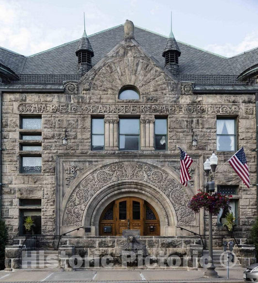 Photograph - The Mabel Tainter Center for The Arts, Originally Known as The Mabel Tainter Memorial Building, which is Home to The Elegant Mabel Tainter Theater in Menomonie, Wisconsin 1