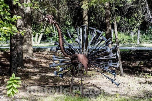 Photo- Funky Artwork on The Grounds of The House on The Rock, an Unpredictable, Occasionally Bizarre Attraction Near Spring Green in Sauk County, Wisconsin 2 Fine Art Photo