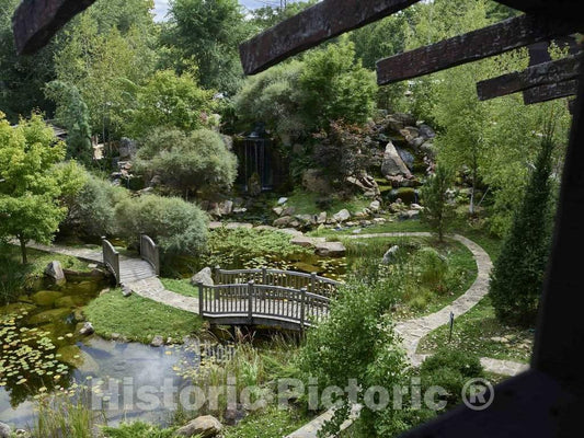 Photo- Japanese Garden at The House on The Rock, an Unpredictable, Occasionally Bizarre Attraction Near Spring Green in Sauk County, Wisconsin 2 Fine Art Photo Reproduction