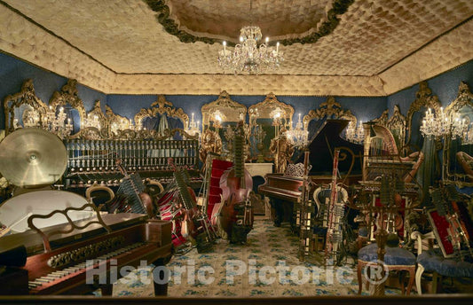 Photo - Ornate Hall of Musical Instruments at The House on The Rock, an Unpredictable, Occasionally Bizarre Attraction Near Spring Green in Sauk County, Wisconsin