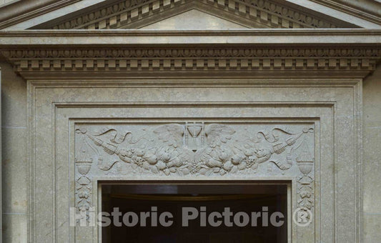 Photo - Doorway Detail in The Senate Chambers of The Wisconsin Capitol in Madison- Fine Art Photo Reporduction