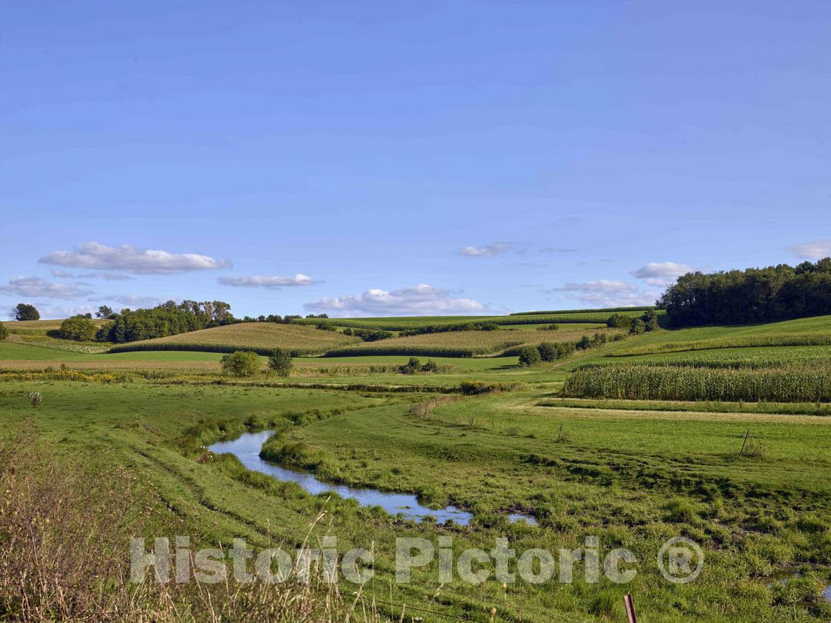 Photo- Rural Scene in Sauk County, Wisconsin 4 Fine Art Photo Reproduction