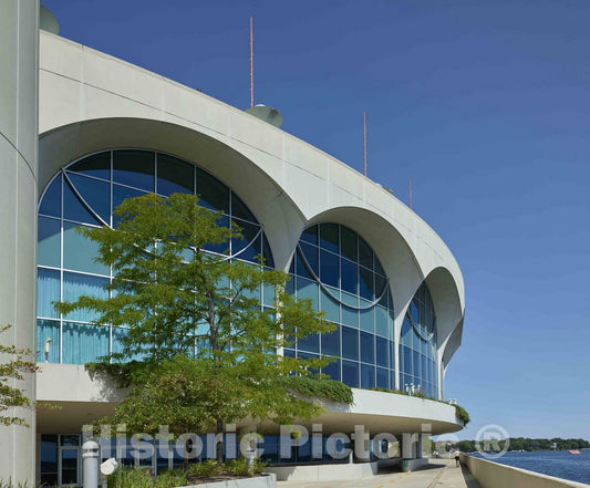 Photo - Monona Terrace, Officially The Monona Terrace Community and Convention Center, Shores of Lake Monona in Madison, Wisconsin- Fine Art Photo Reporduction