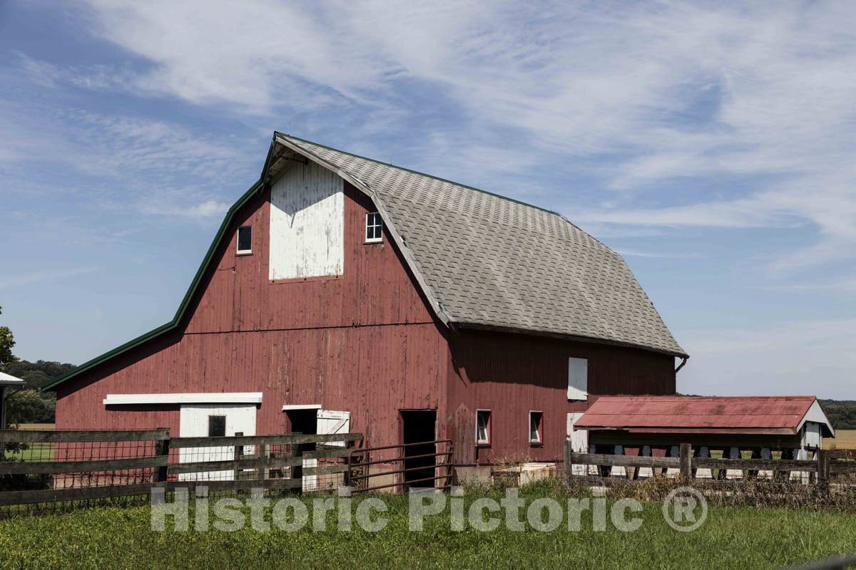 Photo - Barn in West Lafayette, Indiana- Fine Art Photo Reporduction