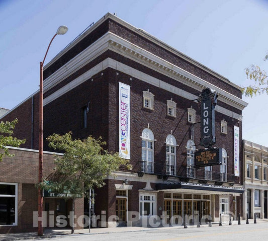 Photo - The Long Center for The Performing Arts Theatre in West Lafayette, Indiana- Fine Art Photo Reporduction