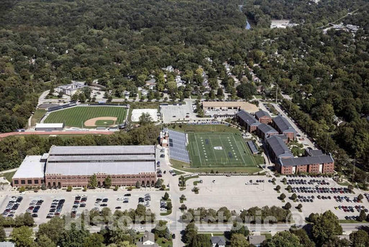 Photo - Aerial View of The Butler University Sports Complex in Indianapolis, Indiana- Fine Art Photo Reporduction
