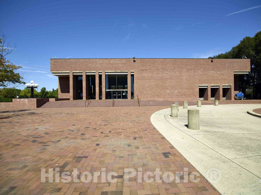 Photo - The Cleo Rogers Memorial Library, Designed by Chinese-American Architect I.M- Fine Art Photo Reporduction