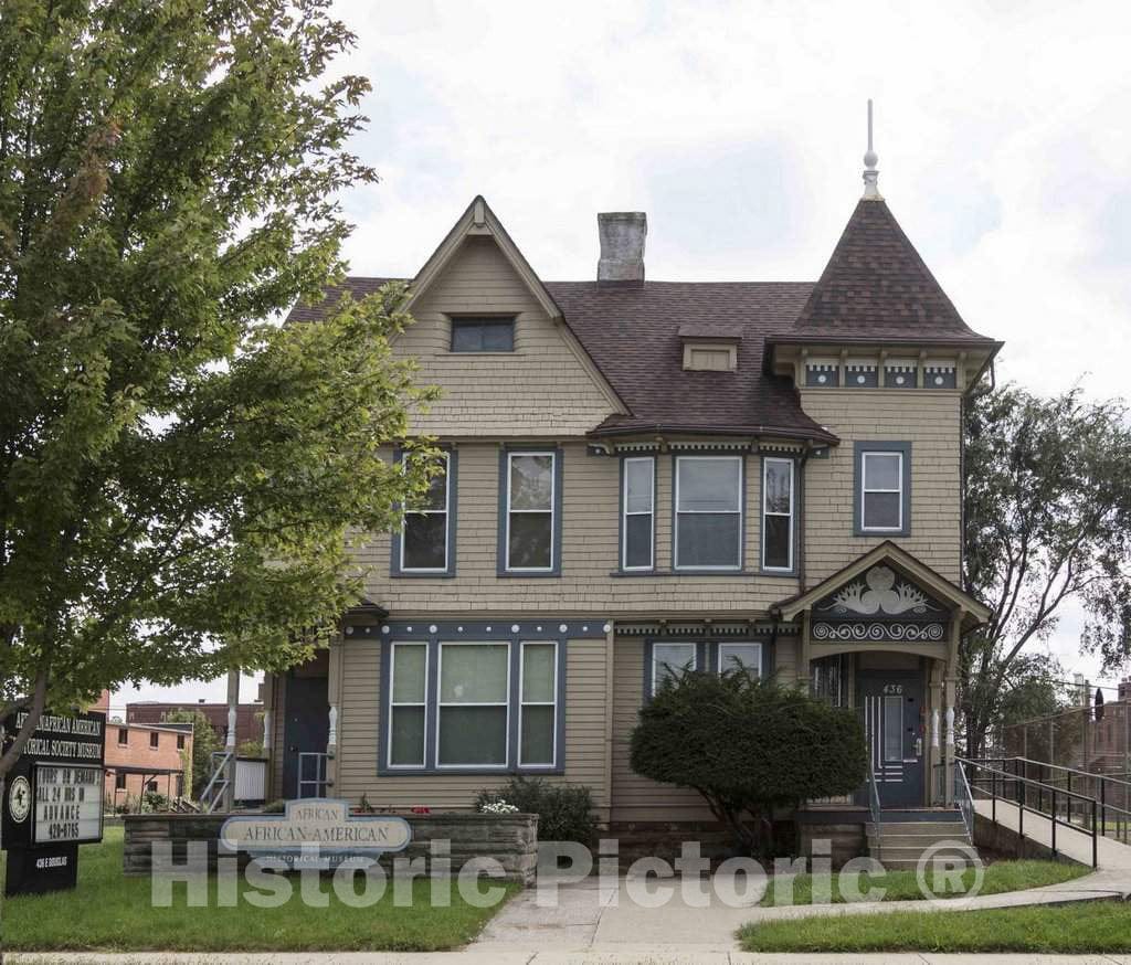 Photo - The African/African-American Historical Society Museum in Fort Wayne, Indiana- Fine Art Photo Reporduction