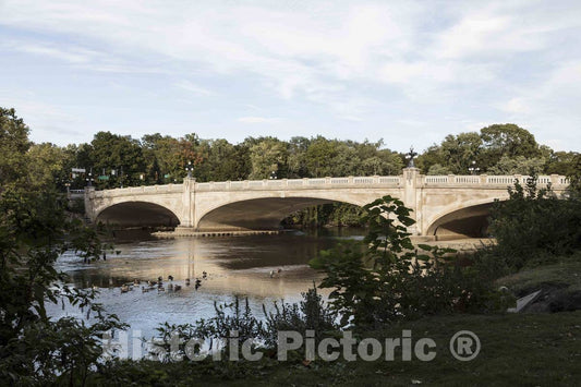 Photo - South Bend, Indiana's 1914 Leeper Bridge Over The St. Joseph River- Fine Art Photo Reporduction