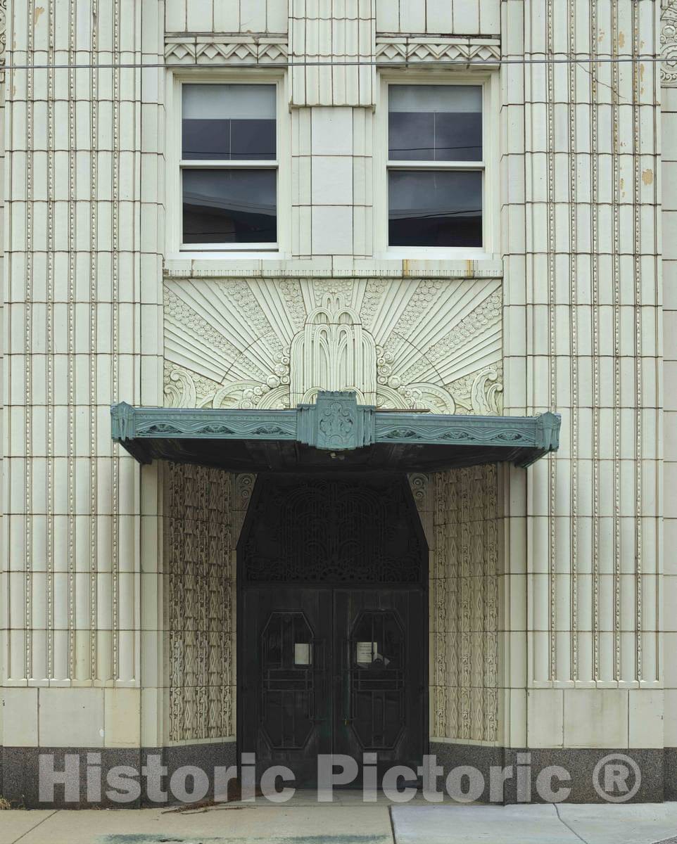 Photo - Entrance to an Old Coca-Cola Bottling Plant in Indianapolis, Indiana- Fine Art Photo Reporduction