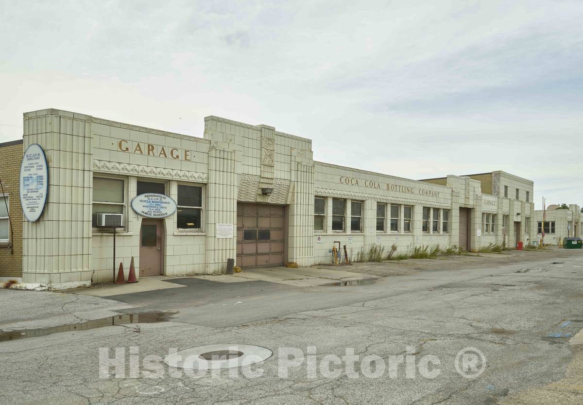 Photo - The Old Coca-Cola Bottling Plant in Indianapolis, Indiana- Fine Art Photo Reporduction