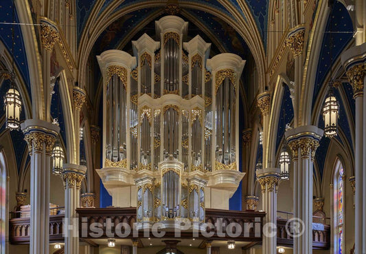 Photograph - Part of The Sanctuary of The Basilica of The Sacred Heart, one of Two Signature Buildings at The University of Notre Dame, America's Best-Known Roman Catholic University 6